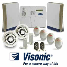 Visonic Intruder Alarm installation North London